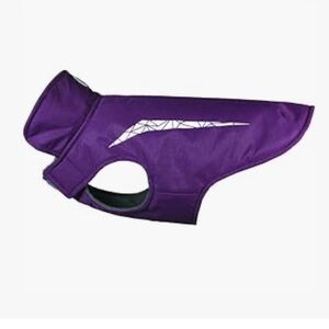 💗NWT RC Pets Cascade Coat Fleece Lined Water Resistant Plum Purple Size 10Long